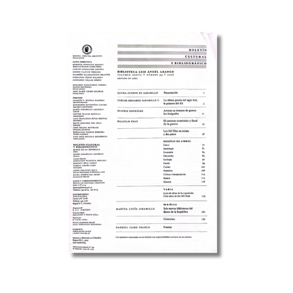 Boletín cultural y bibliográfico