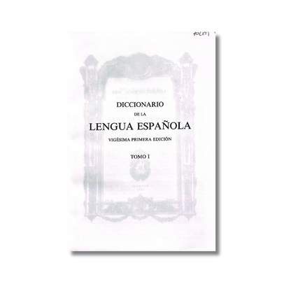 Diccionario de la lengua española