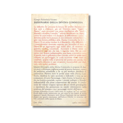 Dizionario della divina Commedia