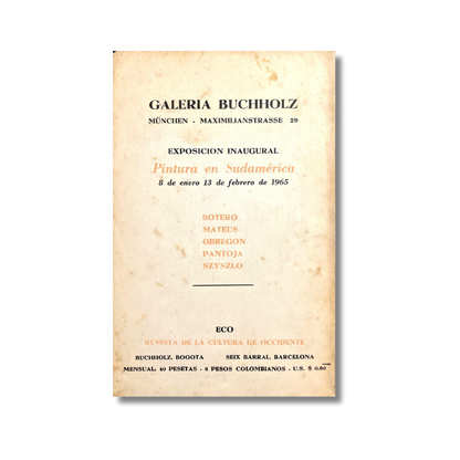 Eco. Revista de Cultura de Occidente (enero, 1965)