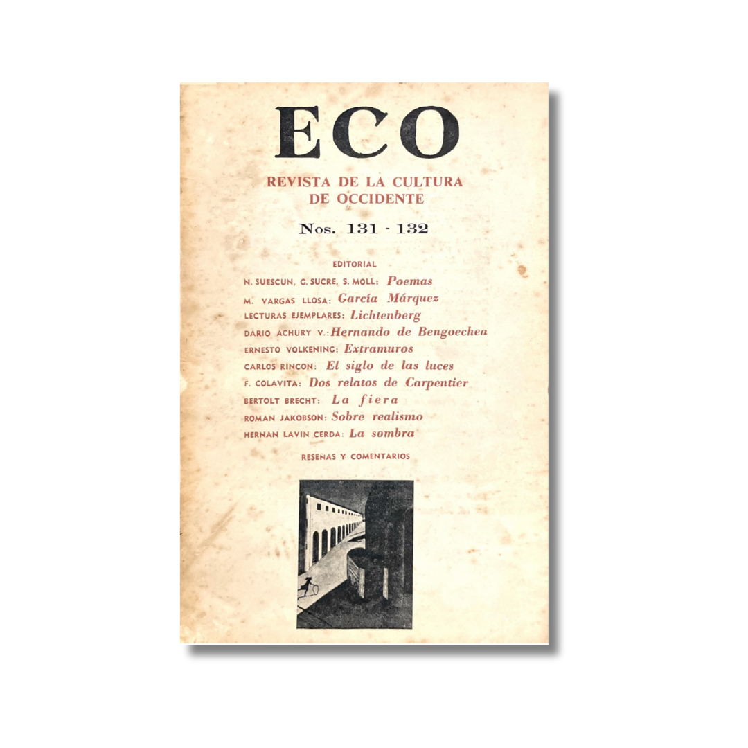 Eco. Revista de Cultura de Occidente (marzo/abril, 1971)