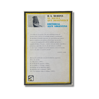 El aguila que desaparece