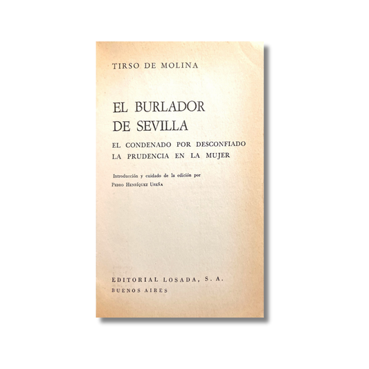 El burlador de Sevilla