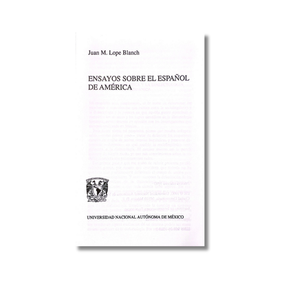 Ensayos sobre el español de América