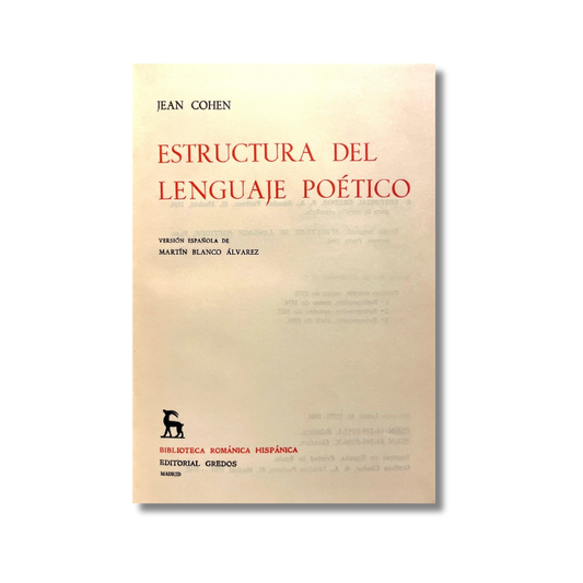 Estructura del lenguaje poético