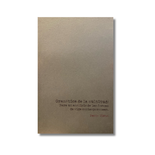 Gramática de la multitud