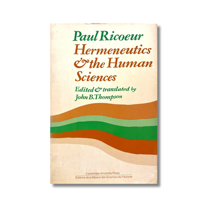 Hermeneutics & the human sciences