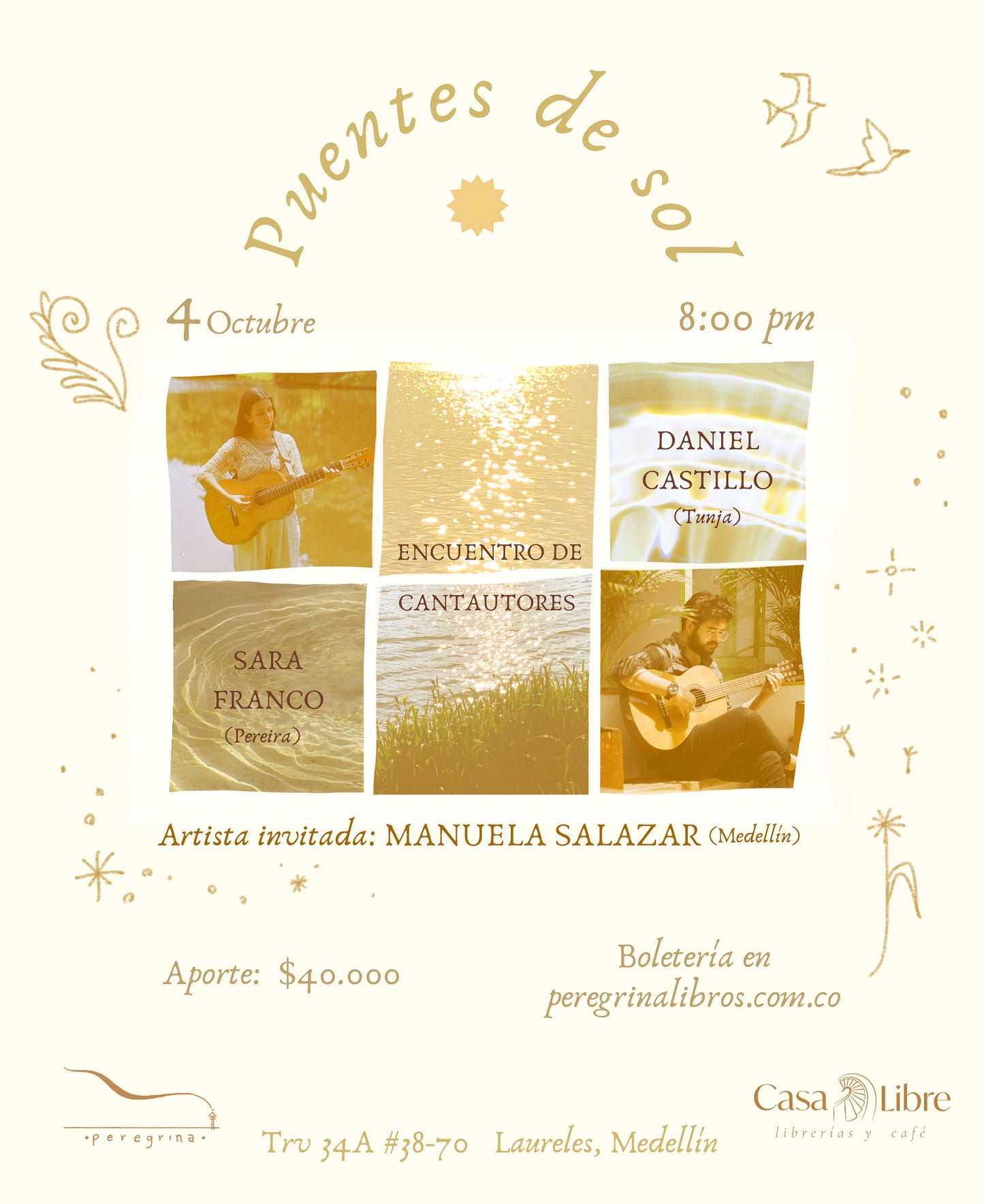 Puentes de sol: concierto