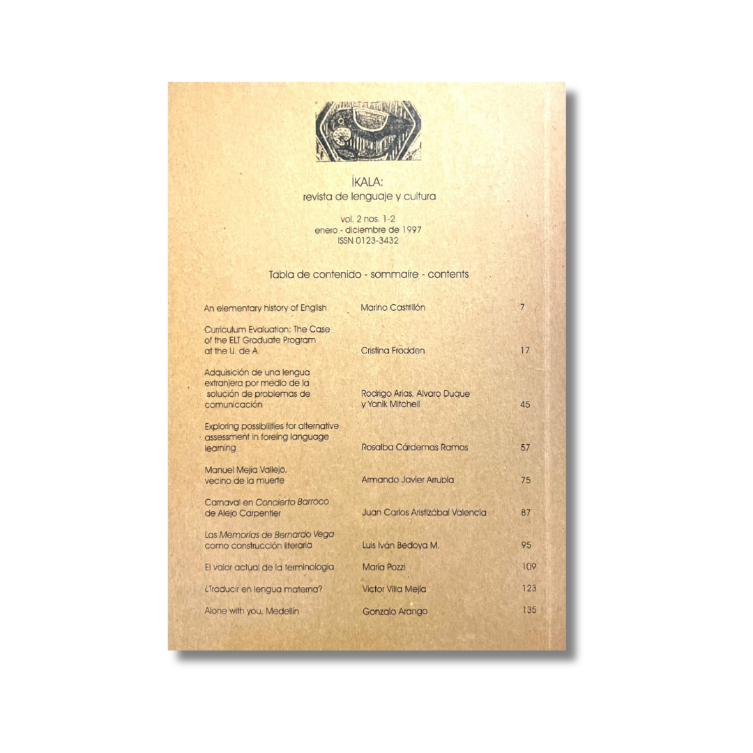 Íkala (Vol. 2, números 1-2)