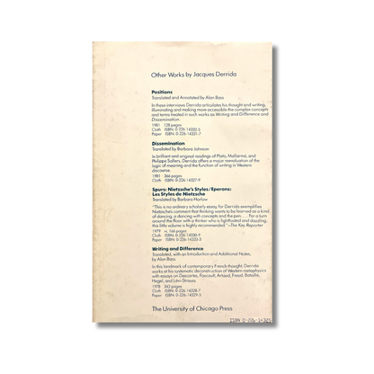 Margins of philosophy