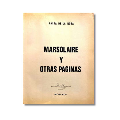 Marsolaire y otras páginas