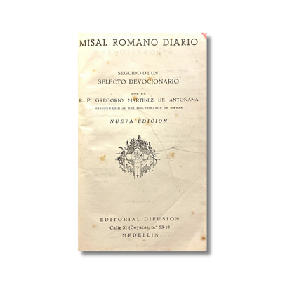 Misal romano diario