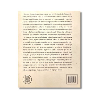Muestra antológica del Atlas lingüístico de Antioquia