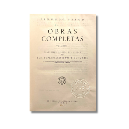 Obras completas Volumen I y II
