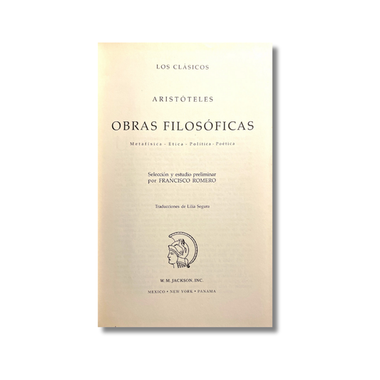 Obras filosóficas