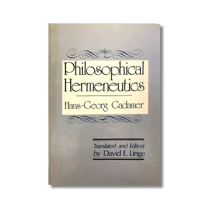 Philosophical hermeneutics