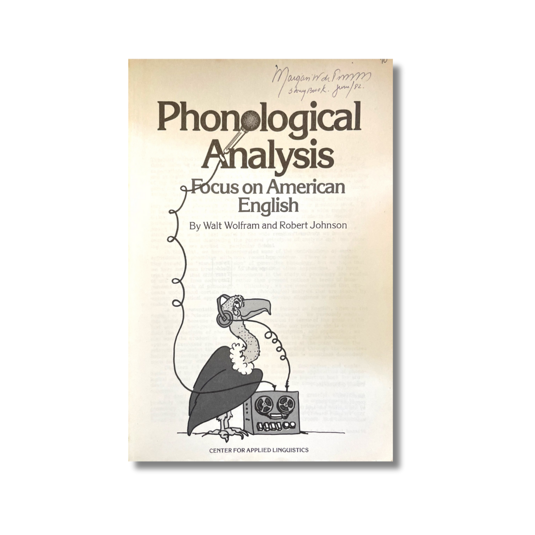 Phonological analysis focus on American English