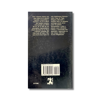 Poesía lírica del Siglo de oro