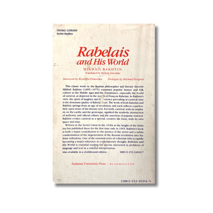 Rabelais and his world