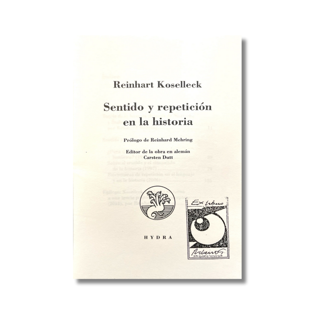 Sentido y repetición en la historia