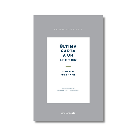 Última carta a un lector