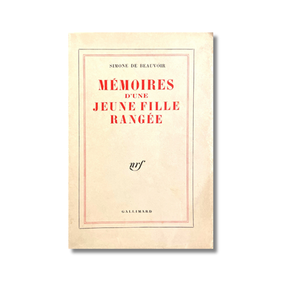 Mémoires d'une jeune fille rangée